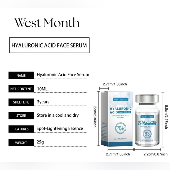 🆕Hyaluronic Acid Face Serum for Skin Regeneration and Fine Line Reduction - Picture 9 of 16